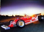 Ferrari 312 T4 Jody Scheckter Poster