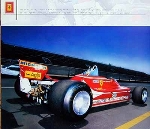 Ferrari 312 T4 F1, Jody Scheckter - Poster