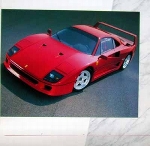 Ferrari F40 Poster