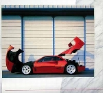 Ferrari F40 Poster