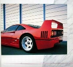 Ferrari F40 Poster