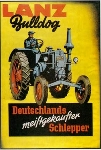 Lanz Bulldog 1950 - Poster