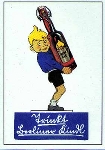 Klassische Werbung Bier Berliner Kindl Poster