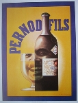 Klassische Werbung Pernod Fils Anzeige
