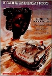 Porsche Carrera Panamericana Mexico 1953 - Porsche Reprint - Kleinposter