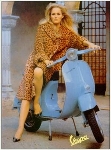 Vespa Kalenderblatt Aus 60ern Ursula