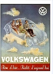 Vw Volkswagen Käfer Werbung 1953