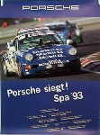 Porsche Original - Porsche Wins Spa 1993 - Mint Condition