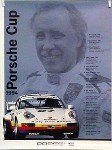 Porsche Original Racing Poster 1994 - Porsche Cup - Good Condition