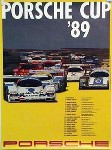 Porsche Original Racing Poster 1989 - Porsche Cup - Good Condition