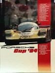 Porsche Original Rennplakat 1984 - Porsche Cup - Gut Erhalten