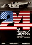 24 Stunden Von Daytona 1970 - Porsche Reprint Poster