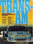 Porsche Original Rennplakat 1979 - Trans-am - Leichte Gebrauchsspuren