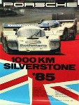 Porsche Original 1985 - 1000 Km Silverstone - Gut Erhalten