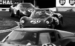 Le Mans Gp 1965 - Guichet/parkes Ferrari 33op2 Und Rindt/gregory Ferrari 250lm