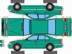 Construction Postcard Bmw 5 Designed