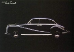 Bmw 502 V8 Automobile Car - Postkarte Reprint