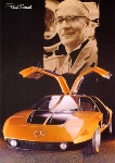 Felix Wankel Erfand Wankelmotor Im - Postkarte Reprint