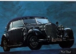 Mercedes 320 S - Postcard Reprint