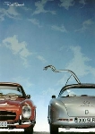 Mercedes Benz 300 Sl Roadster/300 - Postkarte Reprint