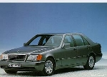 Mercedes W 140 - Postcard Reprint