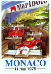 Monaco Grand Prix 1975 - Postcard Reprint
