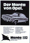 Opel Manta A Werbung