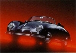 Porsche 356 Speedster - Postcard Reprint