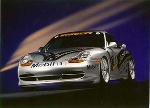 Porsche 911 Gt 3 993 - Postkarte Reprint