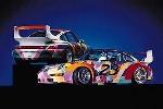 Porsche Gt 2 Race - Postcard Reprint