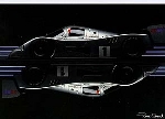 Sauber Mercedes C11 Silberpfeil Race - Postcard Reprint