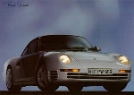 Porsche 959 - Postcard Reprint