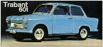 Trabant 601 1971 - Postkarte Reprint