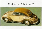 Vw Volkswagen Beetle Cabriolet Advertisement