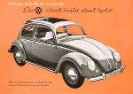 Vw Volkswagen Beetle Advertisement 1950