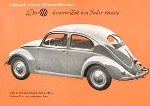 Vw Volkswagen Käfer Werbung 1950