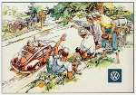 Vw Volkswagen Käfer Werbung 1956