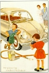 Vw Volkswagen Käfer Werbung 1959