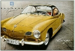 Vw Volkswagen Karmann Ghia Werbung