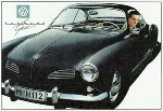 Vw Volkswagen Karmann Ghia Werbung