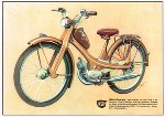 Quickly Nsu Moped Postkarte