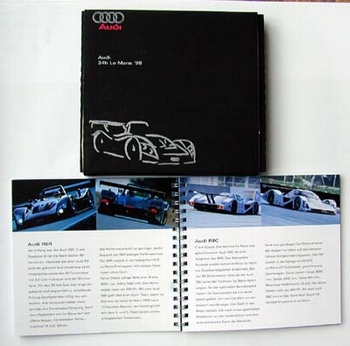 Original Audi Book Lemans 99