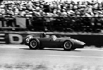 Tony Brookes Auf Dem Französischen Grand Prie In Reims 1959