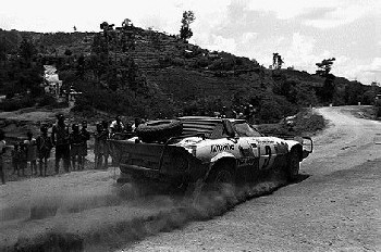 S. Munari/l. Drews In His Lancia Stratos Safari Rally 1975