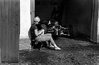 Grand Prix Italy1965. Dennis Hulme In His Brabham Bt11 Climax.