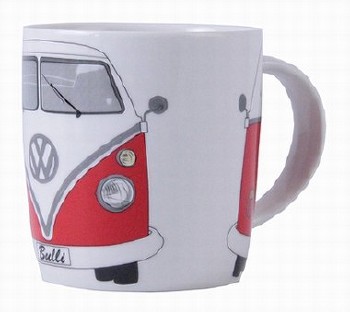 Vw Transporter Boxed Mug - Red