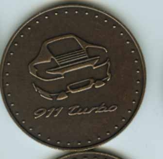Original Porsche Kalendermünze 2000 911