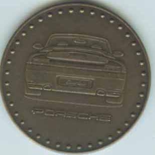 Original Porsche Calendar Coin 2004
