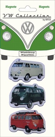 Vw Transporter Van Magnet Set - Volkswagen Van