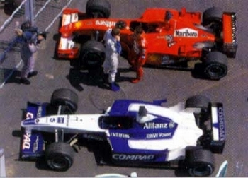 Montreal 2001 Parc Fermé Michael